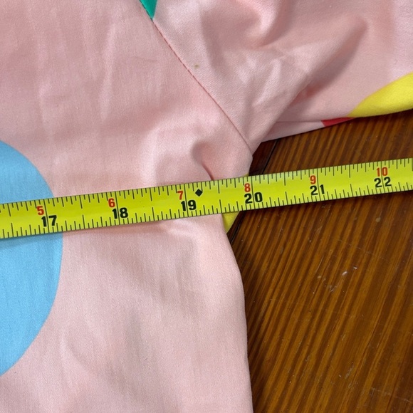 George Keburia Colorful Polka Dot Long Sleeve Dress Size Small - Picture 5 of 8